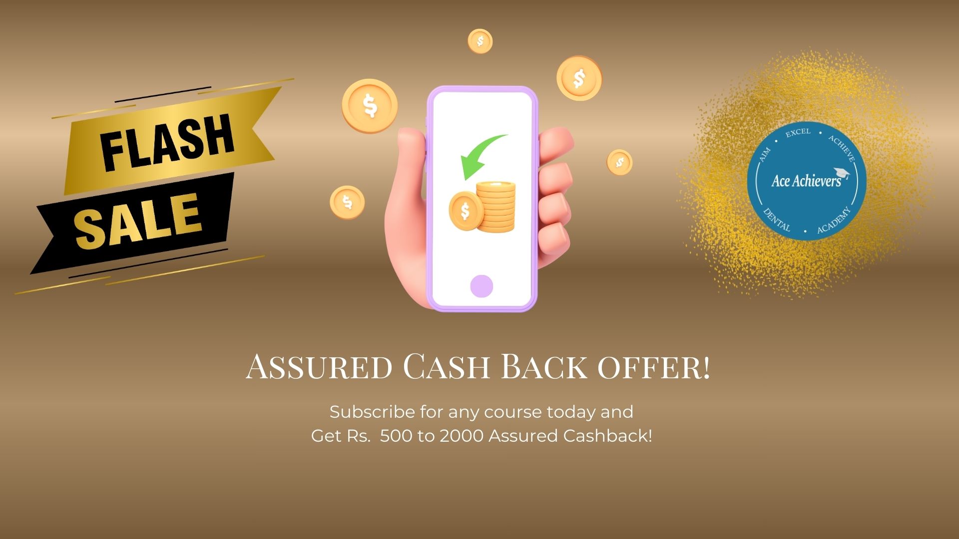 Celebrating 13 Years of Ace Achievers! FLASH SALE